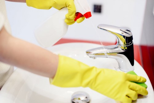 Deep carpet cleaning equipment in a Paddington property